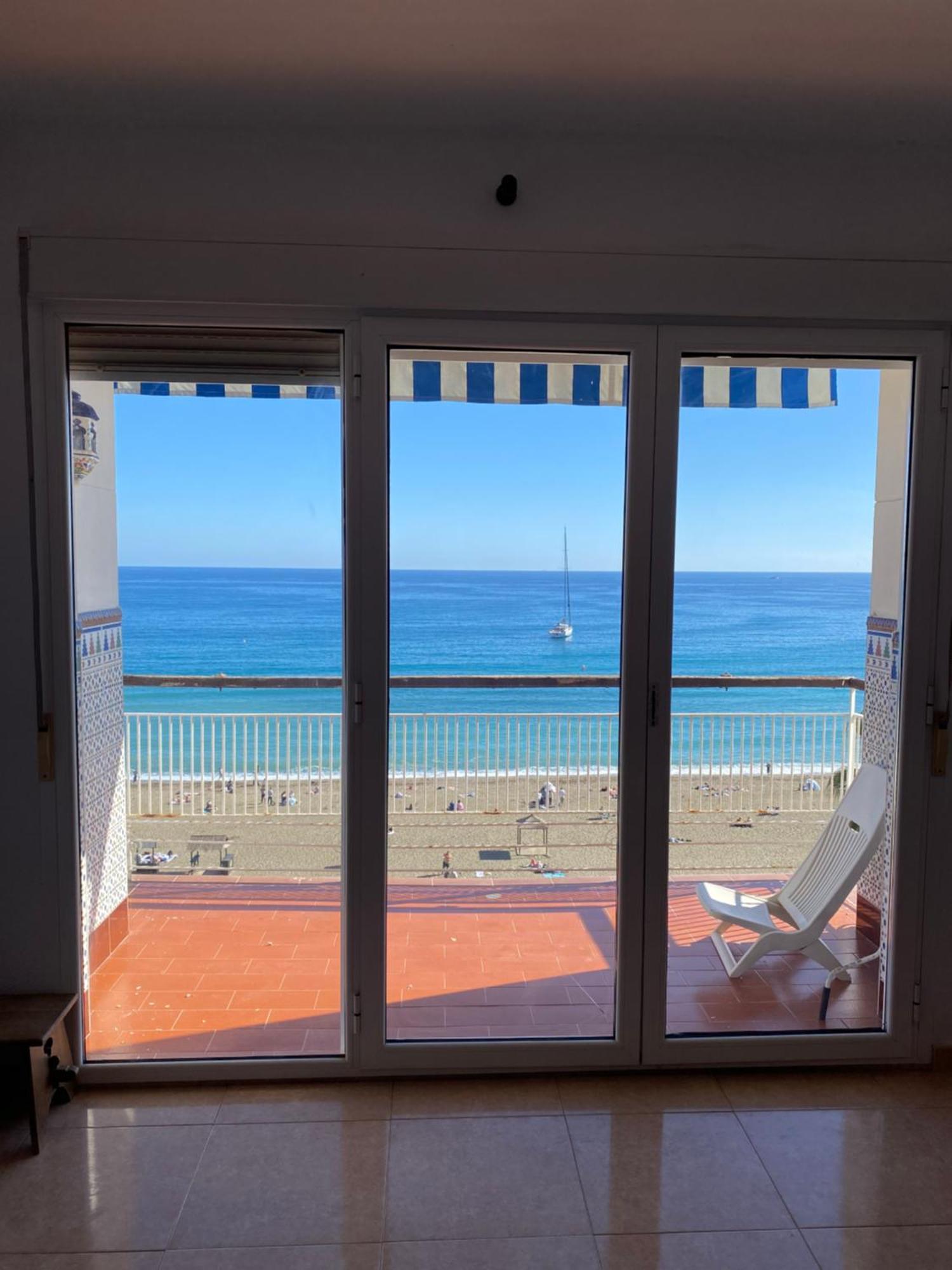 Apartamento Con Terraza Vista Al Mar Malagueta Málaga Kültér fotó
