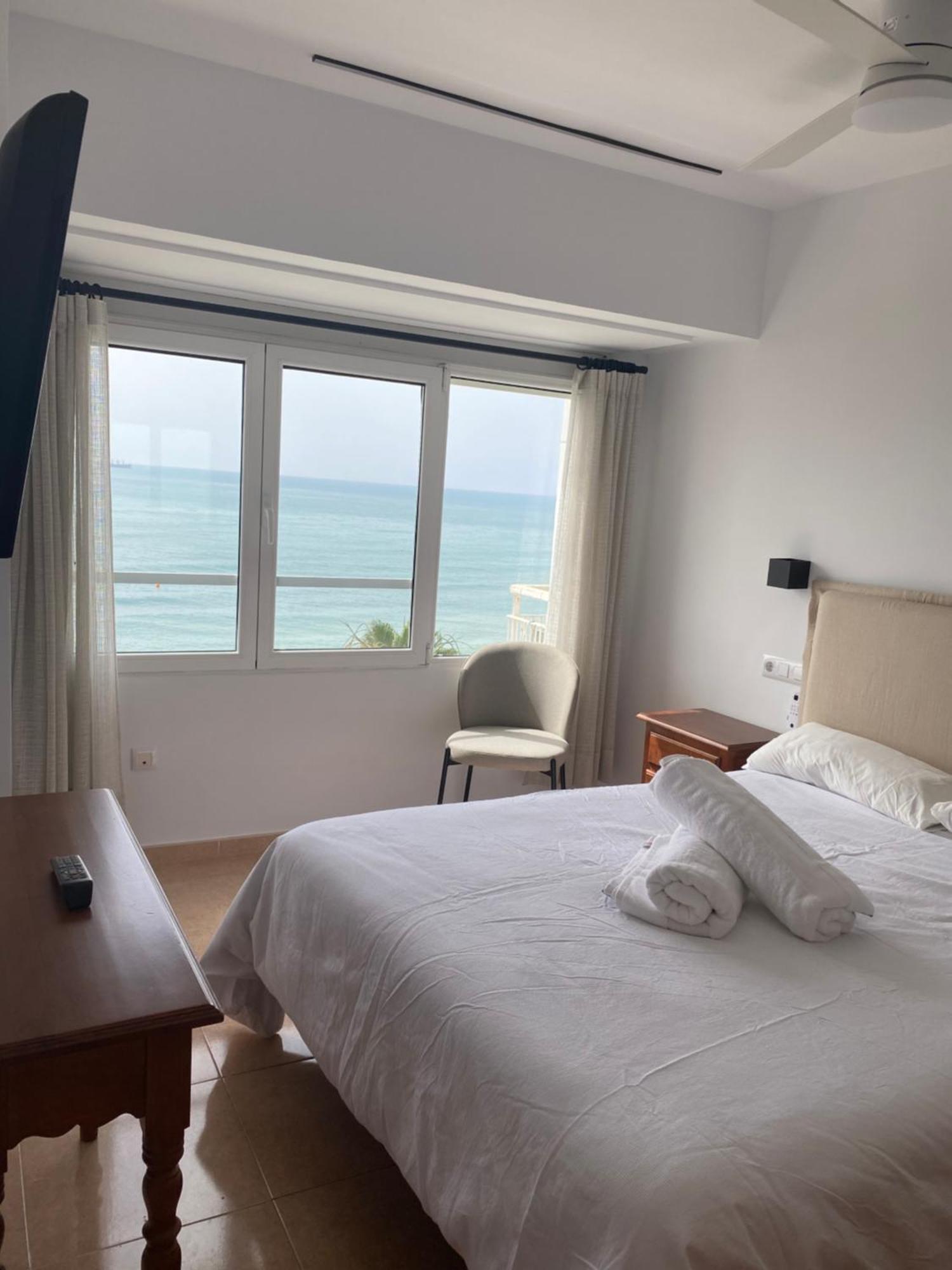 Apartamento Con Terraza Vista Al Mar Malagueta Málaga Kültér fotó