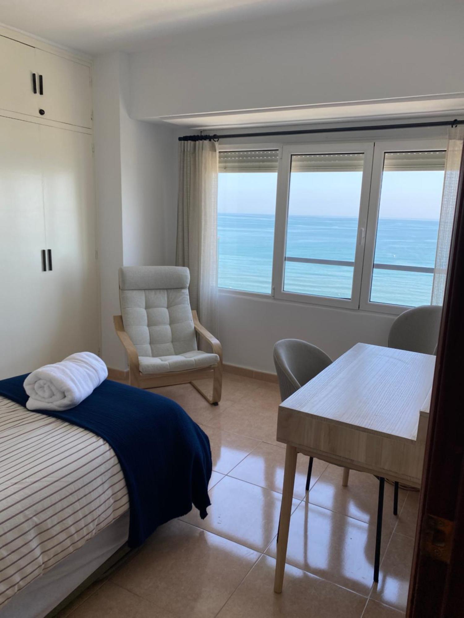 Apartamento Con Terraza Vista Al Mar Malagueta Málaga Kültér fotó